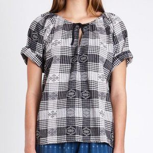 Ace & Jig Compass Top in Tapestry - L